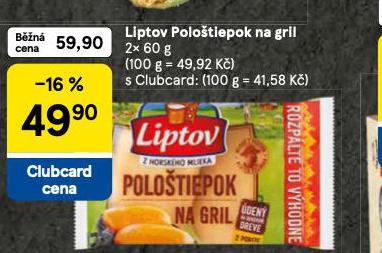 LIPTOV POLOOTEPOK NA GRIL