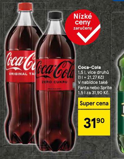 COCA COLA, FANTA, SPRITE