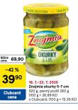 ZNOJMIA OKURKY 5-7 CM