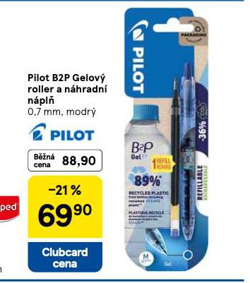 PILOT B2P GELOV ROLLER A NHRADN NPL