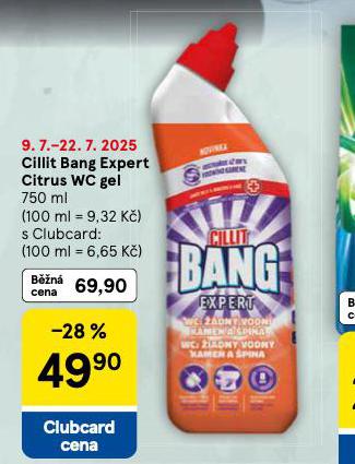 CILLIT BANG EXPERT CITRUS WC GEL