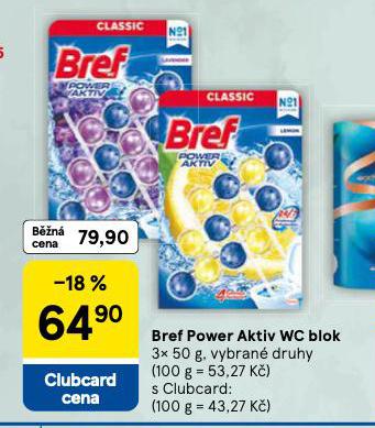 BREF POWER AKTIV WC BLOK