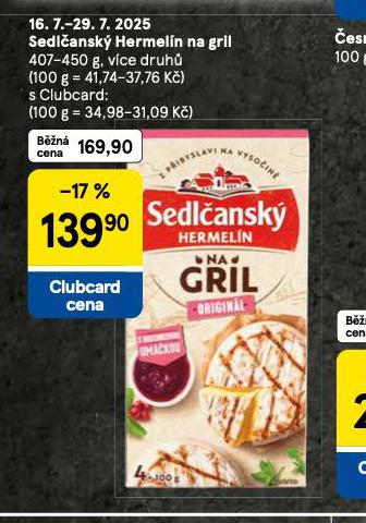 SEDLANSK HERMELN NA GRIL