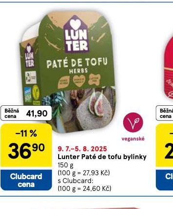 LUNTER PAT DE TOFU BYLINKY