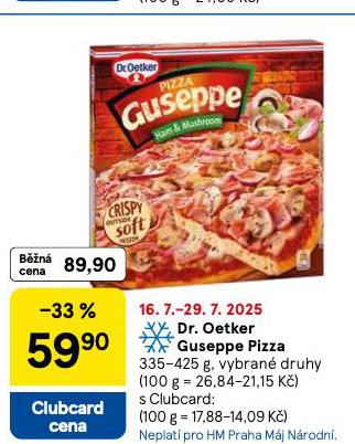DR. OETKER GUSEPPE PIZZA