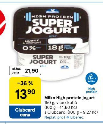 MILKO HIGH PROTEIN JOGURT