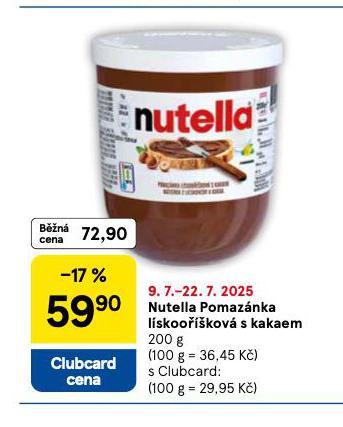 NUTELLA POMAZNKA LSKOO͊KOV S KAKAEM