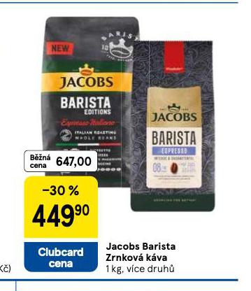 JACOBS BARISTA ZRNKOV KVA