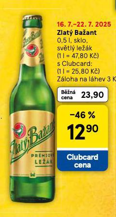 PIVO ZLAT BAANT
