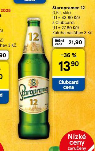 PIVO STAROPRAMEN 12