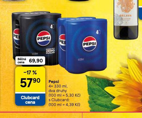 PEPSI 4 x 0,33L