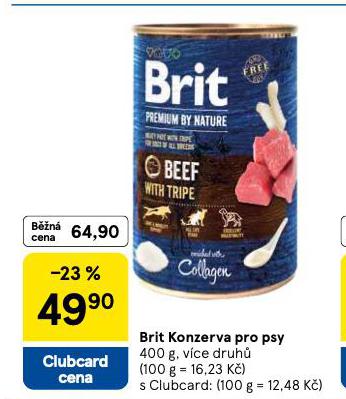BRIT KONZERVA PRO PSY