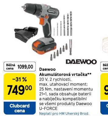 DAEWOO AKUMULTOROV VRTAKA