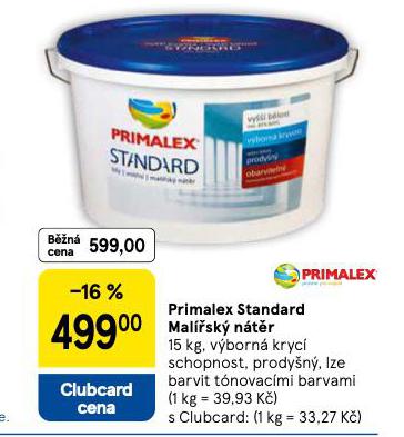 PRIMALEX STANDARD MALSK NTR
