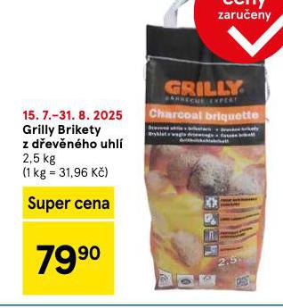 VGRILLY BRIKETY Z DEVNHO UHL