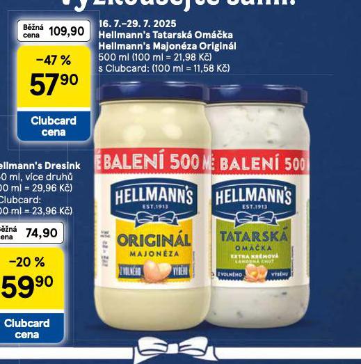 HELLMANNS TATARSK OMKA, MAJONZA