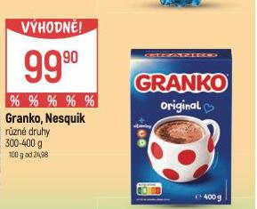 GRANKO, NESQUIK