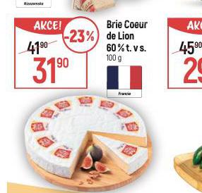 BRIE COEUR DE LION 60%