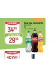 COCA COLA, FANTA, SPRITE