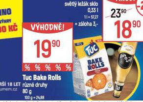 TUC BAKE ROLLS