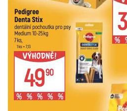 PEDIGREE DENTASTIX POCHOUTKY PRO PSY