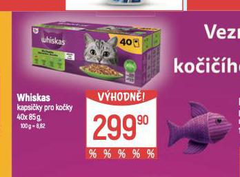 WHISKAS KAPSIKY PRO KOKY