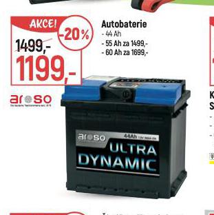 AUTOBATERIE 44 Ah