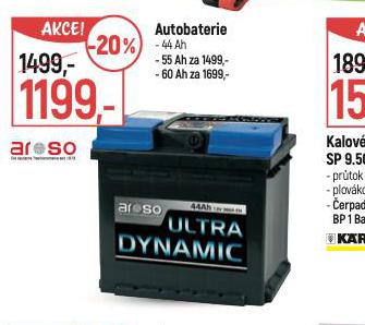 AUTOBATERIE 60 Ah