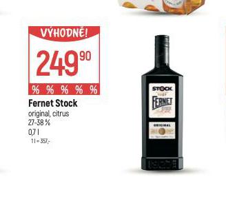 FERNET STOCK