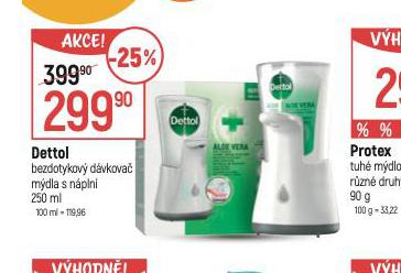 DETTOL BEZDOTYKOV DVKOVA MDLA
