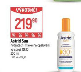 ASTRID SUN HYDRATAN MLKO NA OPALOVN
