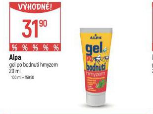 ALPA GEL PO BODNUT HMYZEM