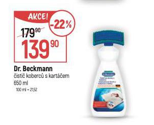 DR. BECKMANN ISTI KOBERC S KARTEK