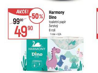 HARMONY DINO TOALETN PAPR
