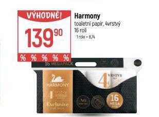 HARMONY TOALETN PAPR