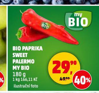 BIO PAPRIKA SWEET PALERMO MY BIO