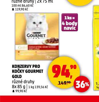 GOURMET GOLD KONZERVY PRO KOKY