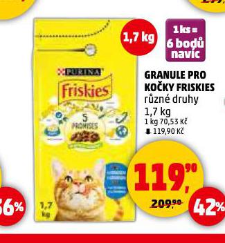 FRISKIES GRANULE PRO KOKY