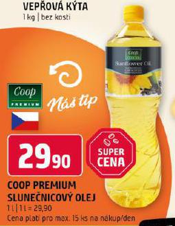 COOP PREMIUM SLUNENICOV OLEJ