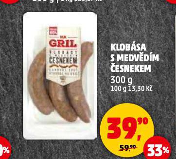KLOBSA S MEDVDM ESNEKEM