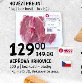 VEPOV KRKOVICE BEZ KOSTI - PLTKY