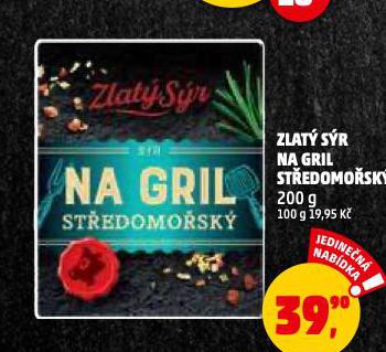 ZLAT SR NA GRIL STEDOMOSK