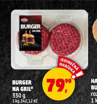 BURGER NA GRIL