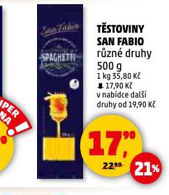 TSTOVINY SAN FABIO
