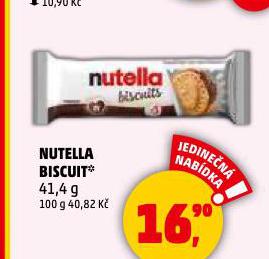 NUTELLA BISCUITS
