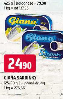 GIANA SARDINKY