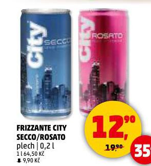 FRIZZANTE CITY SECCO