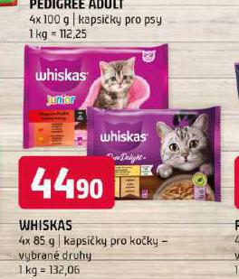 WHISKAS KAPSIKY PRO KOKY