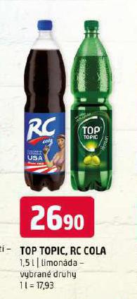 TOP TOPIC, RC COLA