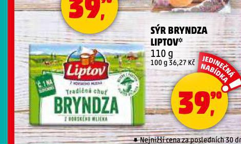 SR BRYNDZA LIPTOV